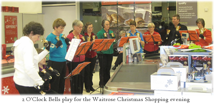 2 O'Clock bells in Waitrose